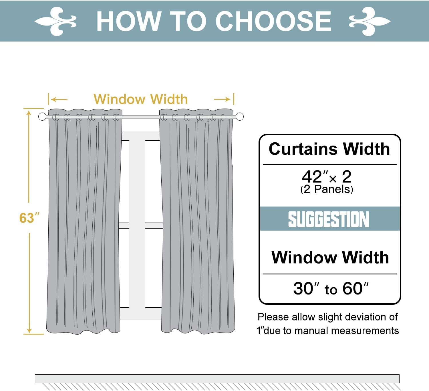 ChrisDowa Grommet Blackout Curtains - Thermal Insulated Room Darkening Panels, Royal Purple, 42W x 63L