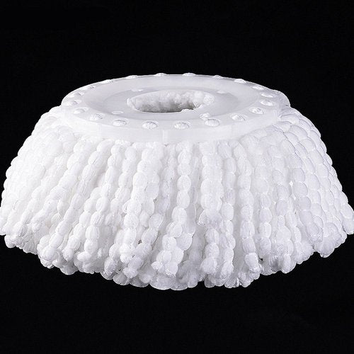 3 Pack Mop Head Replacement Spin Mop Replacement Head Microfiber Spin Mop Refills Easy Cleaning Round Shape Standard Size