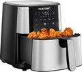 Chefman Air Fryer 6 Qt - TurboFry® 5-in-1 with 450°F Hi-Fry for Crispier Results | XL Nonstick Basket