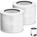 Clorox 12020 HEPA Filter Replacement - Compatible with Tabletop Air Purifiers | 2 Pack, 200 Sq. Ft. Capacity