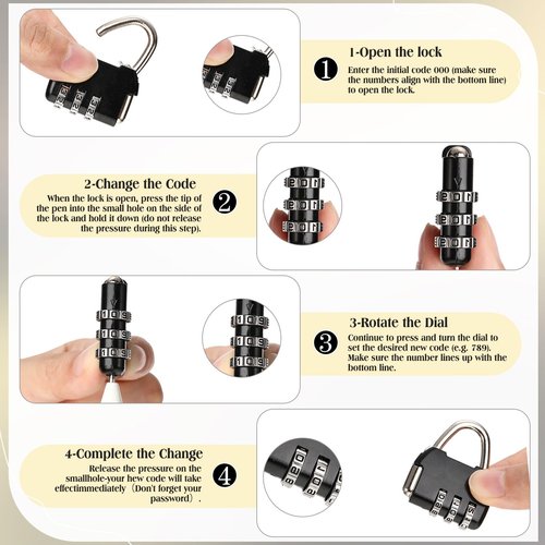 Eccliy Locking Storage Box for Adult Items, 15.8 x 11.4 x 4.3 Inches Discreet Lockable Game Toy Storage Flat Box Bag with Combination Lock, PU Leather(Black)