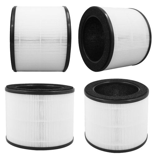 Laukowind for Coway Airmega 100 Air Purifier True Replacement Filter, White (1 Pack)