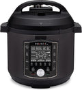Instant Pot Pro 10-in-1 Pressure Cooker - Versatile Cooking with 800+ Recipes | 6 Quart, Black