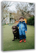 Skiennix Custom Canvas Prints - Personalized Framed Wall Art for Family & Pet Photos | 10'' x 12''