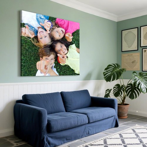 Custom Canvas Prints by [Brand Name] - Personalized Photo Wall Art | Perfect for Weddings, Family, and Home Decor - 16x16