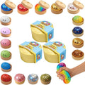 Glitter Dumpling Squishy | 4-Inch Stress Ball Surprise Box | Random 14 Colors | Perfect for Party Favors