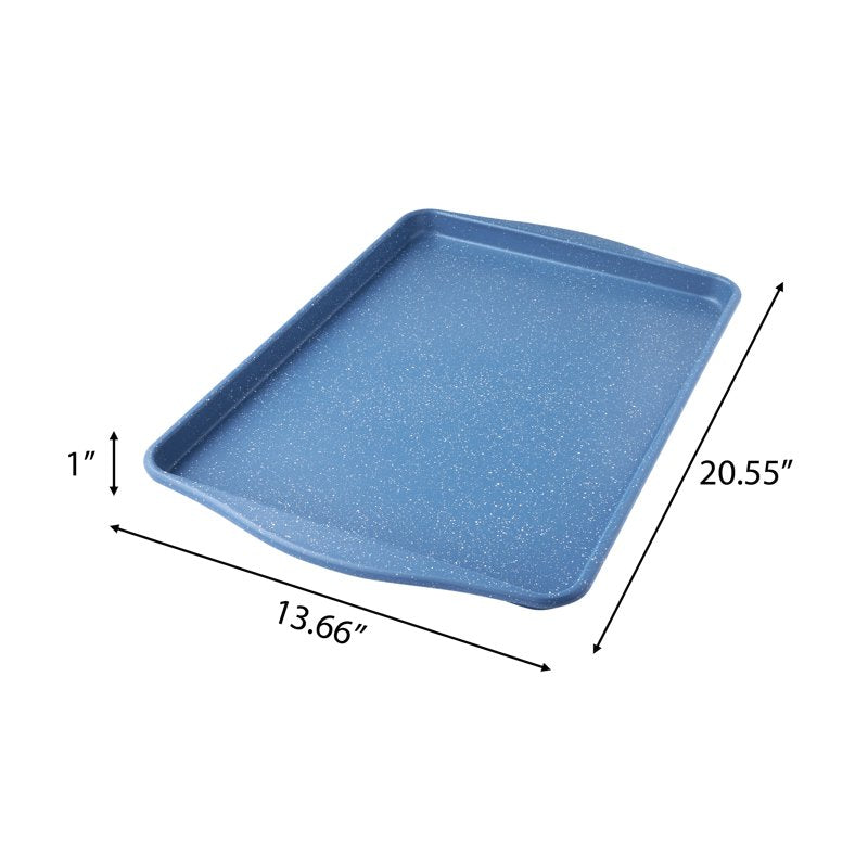 Large Nonstick Cookie Sheet - 13" x 18" - Blue Speckle