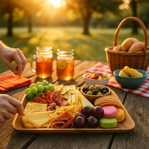 WRIGHTMART Wooden Plates Set of 4 – 12” Square Acacia Wood Dinner Plates & Wooden Charger Plates, Large Wood Chargers for Charcuterie, Steak, Entertaining & Holiday Table Settings