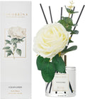 Cocorrína Reed Diffuser - Clean Linen 6.7oz Scented Home Fragrance with Sticks | Elegant Bathroom Decor
