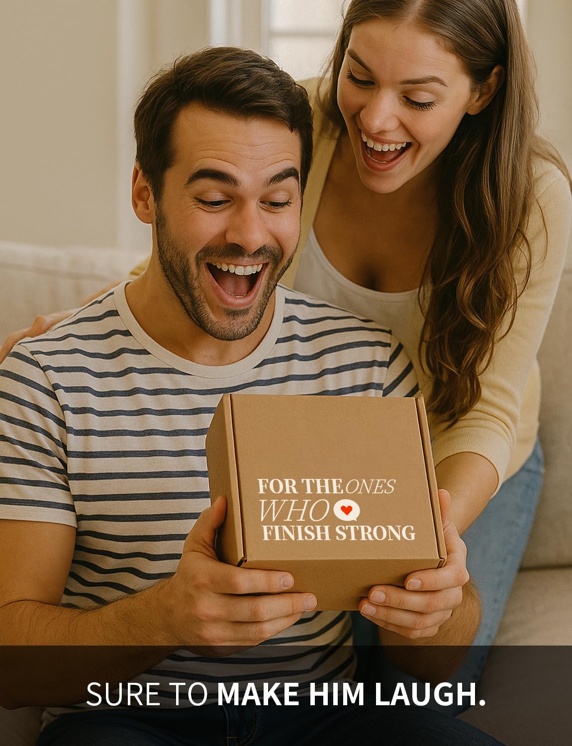 Tetramony Funny Gag Gift for Him – Clean-up Towel with Playful Slogan – Perfect Romantic Couples Present for Boyfriend, Husband, Valentine’s Day Ready Box – Gray Color, 1 PC per Box