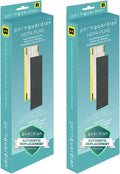 GermGuardian HEPA Pure Air Purifier Filter B - Removes 99.97% of Pollutants | 2-Pack, Black/Yellow