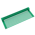 Kraus Multipurpose Workstation Sink Roll-Up Dish Drying Rack, Colander and Trivet in Green, KRM-11GR