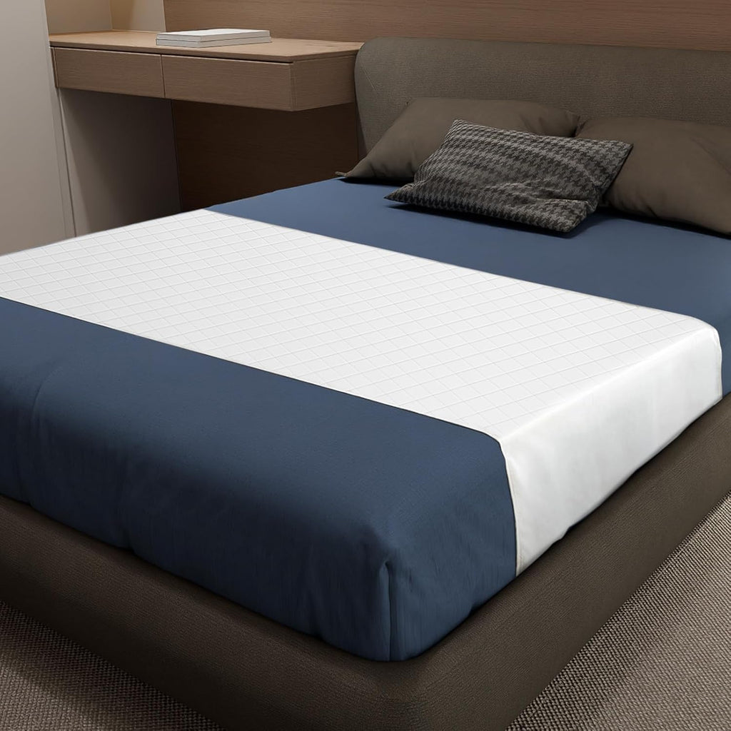 Regine Switzerland Washable Waterproof Bed Pads - Incontinence Protection for Kids & Adults | Queen Size (60" x 36")