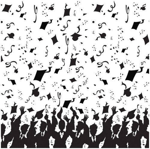 Beistle Graduation Plastic Backdrop