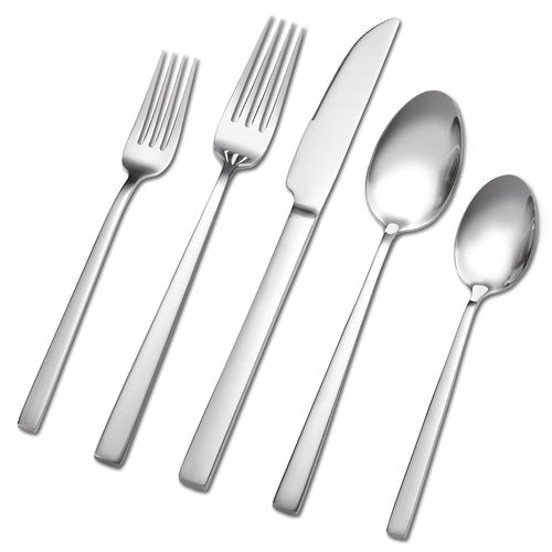 Silverware Set, 40 Piece Flatware Cutlery Set for 8, Stainless Steel Silverware Mirror Polished Dishwasher Safe for Home, Restaurant, Wedding, Party