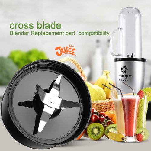 Magic Bullet Cross Blade Blender Replacement Parts - Pack of 2 for 250-Watt MB1101 Series