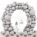 Voircoloria Gray Balloon Garland Kit - 90 Pack in 18/12/10/5 Inch Sizes | Perfect for Graduation, Weddings, and Baby Showers
