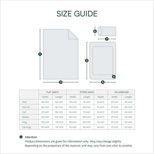 Lacoste 100% Cotton Percale 4-Piece Sheet Set – Cool, Crisp, Matte, and Durable, Oeko-Tex Certified – Solid, White, Queen