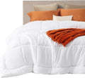 Bedsure Comforter Duvet Insert - King Size All-Season Down Alternative Blanket, GentleSoft, White 90 x 102 Inches