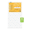Simmons Kids Quiet Nights Dual Sided Baby Crib Mattress & Toddler Mattress - Sustainably Sourced Core - Waterproof - Hypoallergenic - GREENGUARD Gold Certified (Natural) - Ideal Firmness - Made in USA