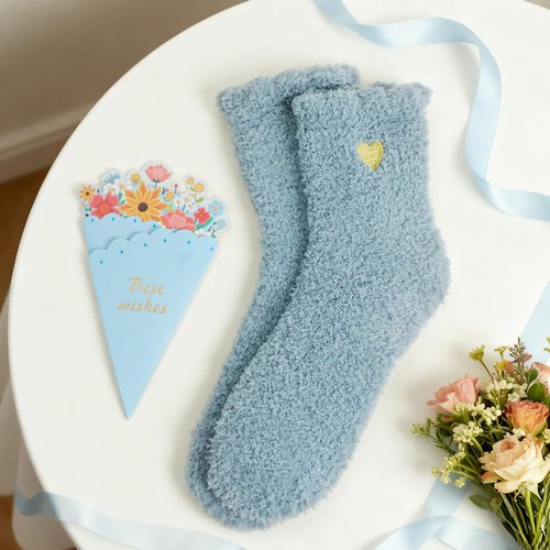 Happy Birthday Gifts for Teen Girls, Unique Gift Baskets for Women, Her, Self Care Thank You Get Well Valentines Day Present Set, 14pcs Cute Teenage Box for Friend Mom Sister Coworker (Blue)