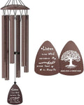 Memorial Wind Chimes by [Brand Name] - Heartfelt Sympathy Gift for Loss of Loved One | Perfect for Garden & Outdoor Use