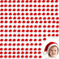 MNKXL Santa Hats Bulk for Adults,48pcs Christmas Hats Adults Universal Fit Plus Size,Thickened Red Santa Claus Hat for Christmas Party Accessories, Mens & Womens Adult Santa Hat