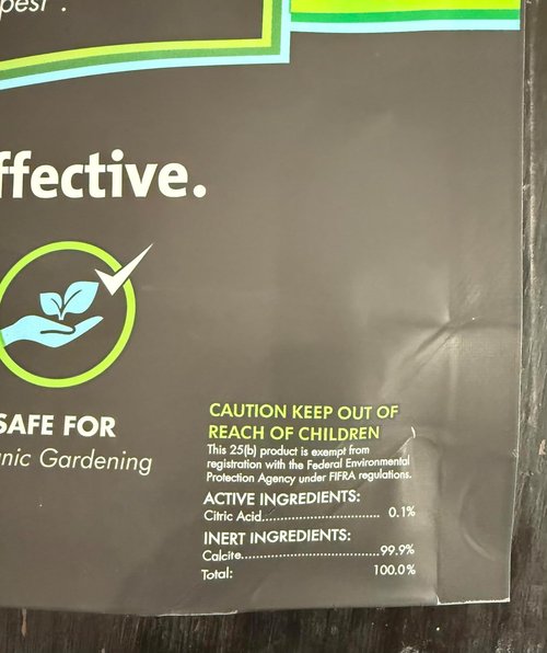 First Saturday Lime Insect Deterrent - 20LB Bag | Monthly Outdoor Insect Shield | Multi-Purpose Ant Control
