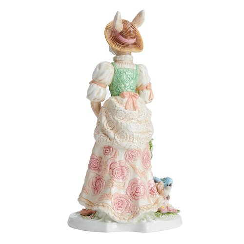 Fitz and Floyd Vita's Garden Ceramic Rabbit Figurine, 13.75-Inch