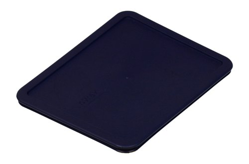 Pyrex 7212-PC Blue Food Storage Replacement Lid (3-Pack) - Made in the USA