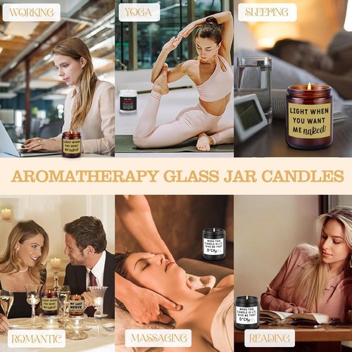 Scented Candle Men Women Newly Wed Engaged Engagement Married Wedding Day Registry Newlyweds Christmas Couple Groom Him Gifts Cute Accessories Funny Items Unique Cool Stuff Who Have Everything