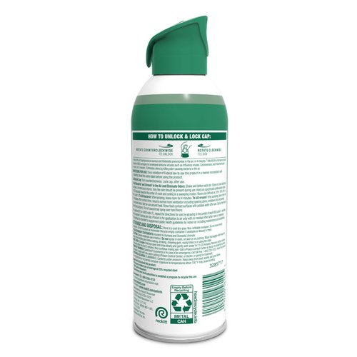 Lysol Air Sanitizer Spray with Bacterial Odor Eliminator for Home & Office, Sanitizing Air Spray, Air Freshener Alternative, Mountain Spring Scent, 10 oz (Pack of 3)