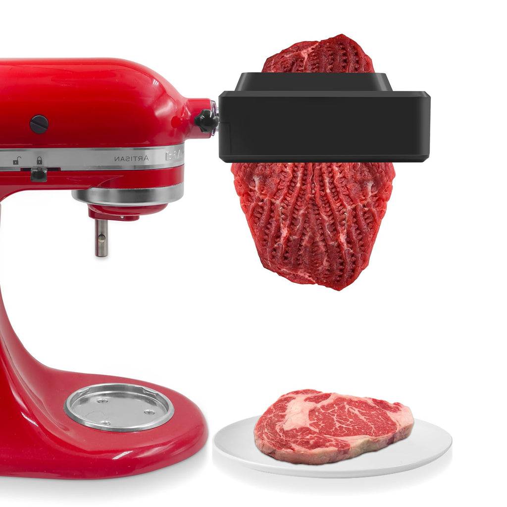 Meat Tenderizer for All Kitchen Aid Household Mixer,Meat Tenderizer Machine Attachment for Kitchen Aid Stand Mixers Accesssories (White)