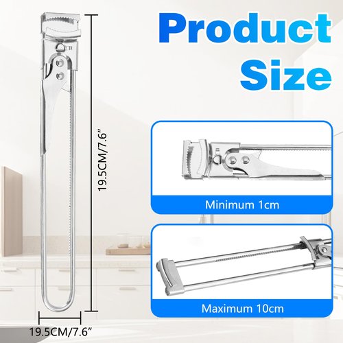 Adjustable Stainless Steel Jar Opener for Manual, Kitchen Accessories