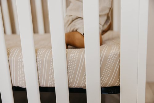 Copper Pearl Premium Knit Baby Crib Sheets for Boys and Girls Breathable and Soft, Fitted Crib Sheets for Standard Baby Mattresses, Clay