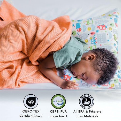 Toddler Bed Bumper Guard – Soft Foam Safety Bed Rail for Toddlers with Non-Slip Cover – Child Sleep Barrier for Twin, Full, Queen & King Mattress – Washable Kids Protection for Home or RV (1 Pack)