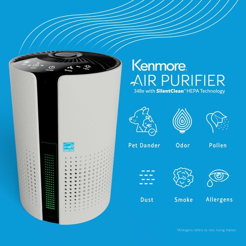 Kenmore KF69 348e Series Air Purifier Replacement True HEPA Filter for PM1010