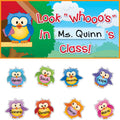Really Good Stuff EZ Stick Owl Friends Door Sign and Student Name Pieces