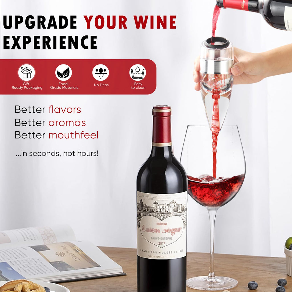 D&Slifei Wine Aerator Pourer Instant Decanter