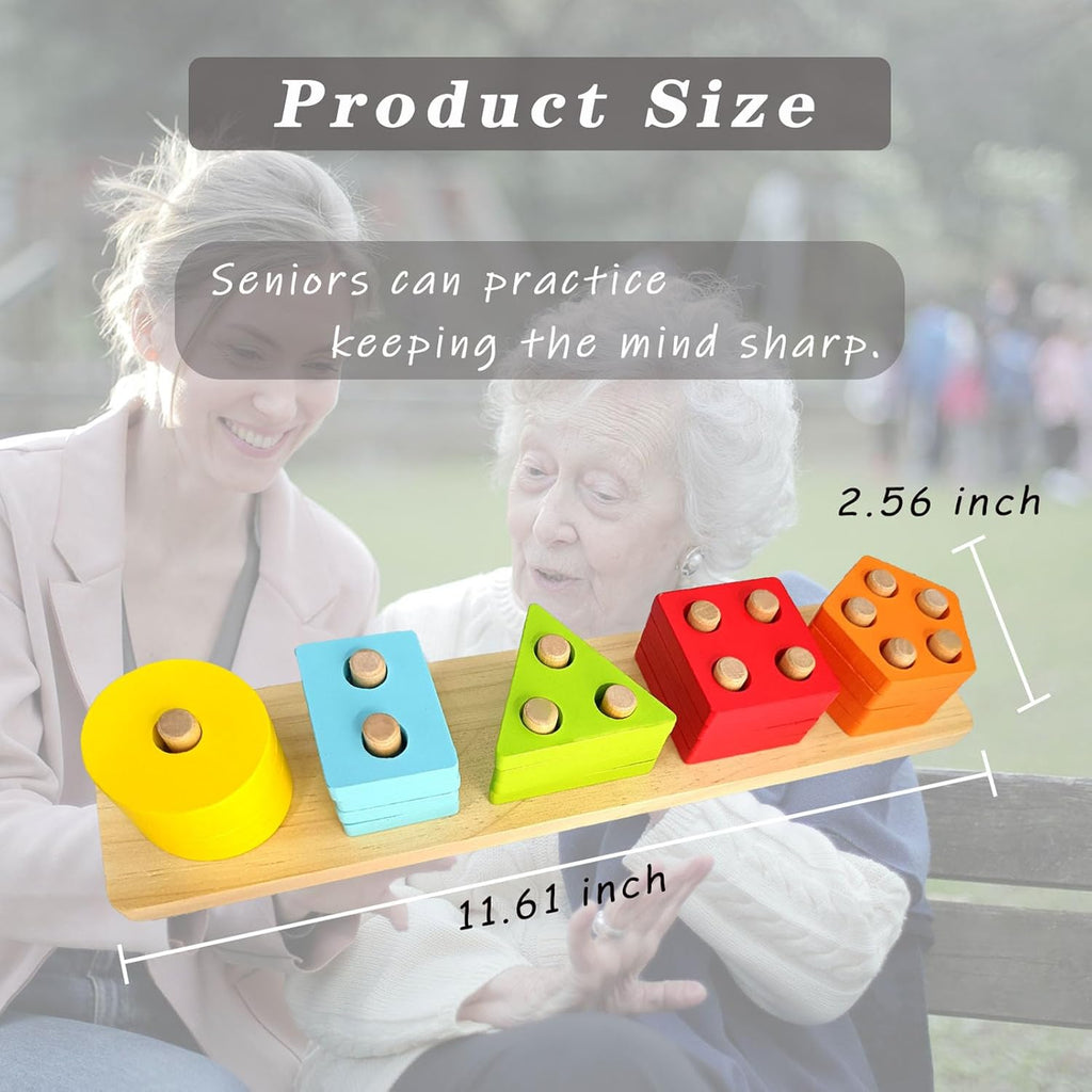 Regine Switzerland | Geometric Cognitive Activities for Seniors - Wooden Puzzles & Games for Alzheimer's