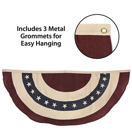 Americana Fabric Bunting