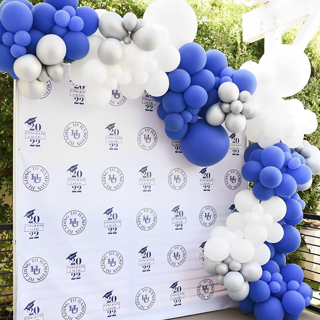 Voircoloria 105pcs Royal Blue Balloons - 12 Inch Party Balloons for Birthdays & Celebrations