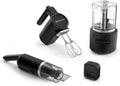 KitchenAid Go™ Cordless Bundle - Hand Mixer, Food Chopper & Kitchen Vacuum | Black Matte, Battery Included