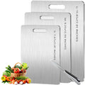 DEFEK 3 pack Titanium Cutting Boards for Kitchen -Titanium Cutting Board 107