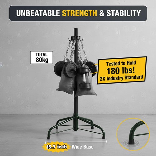 REFGY Heavy-Duty Folding Christmas Tree Stand, 15.7'' Metal Artificial Tree Holder, Replacement Base for 4-6 Ft Xmas Trees with 0.75''-1.26'' Pole, Sturdy, Durable & Easy Assembly