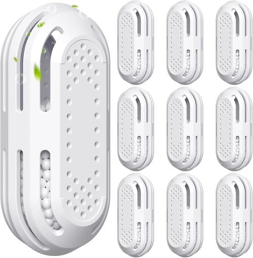 10 Pack Humidifier Demineralization Cartridge Compatible with LEVOIT Top Fill Humidifiers, Classic 160, LV600S, OasisMist 450S, OasisMist 1000S, Calcium and Magnesium Ion Softening, White