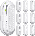 10 Pack Humidifier Demineralization Cartridge Compatible with LEVOIT Top Fill Humidifiers, Classic 160, LV600S, OasisMist 450S, OasisMist 1000S, Calcium and Magnesium Ion Softening, White