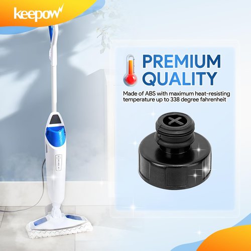 KEEPOW Steam Mop Replacement Parts 1940 Water Tank Caps and Insert Assembly Compatible with Bissell Powerfresh Steam Mop 19404 19402 19408 19409 1940A 1940F 1940Q 1940T 1940W B0006 Models 2038413