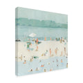 Wrapped Canvas Wall Art - Emma Scarvey 'Sea Glass Sandbar I' Wall Art for Living Room, Bedroom, or Office Décor - 24x24