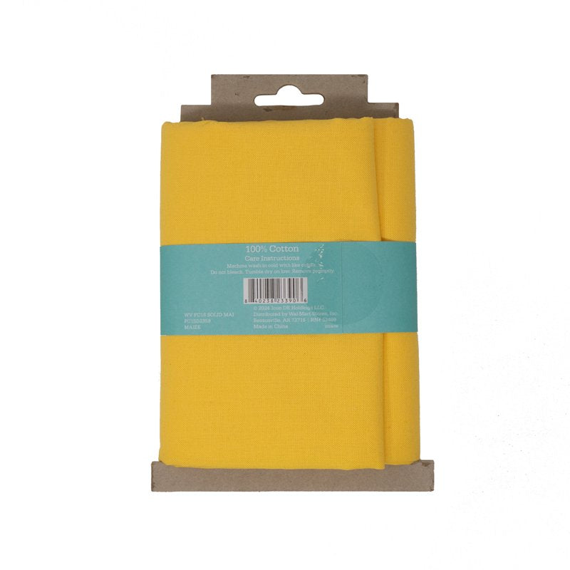 Cotton Quilting Fabric 1 Yard - Maize Solid - Waverly Inspirations